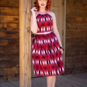 Pinup Girl Clothing brown harlequin Harley